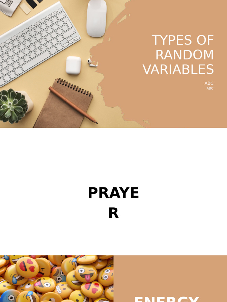 Types of random Variables | PDF