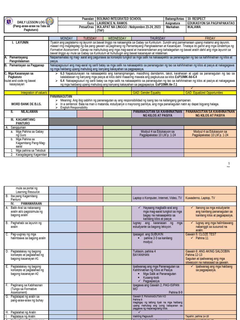 Dll Esp10 Q2 Week4 Pdf