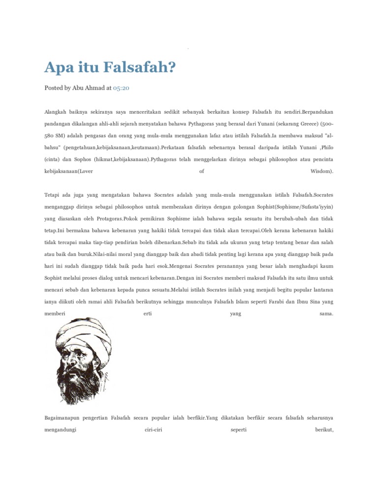 Apakah Maksud Falsafah Politik