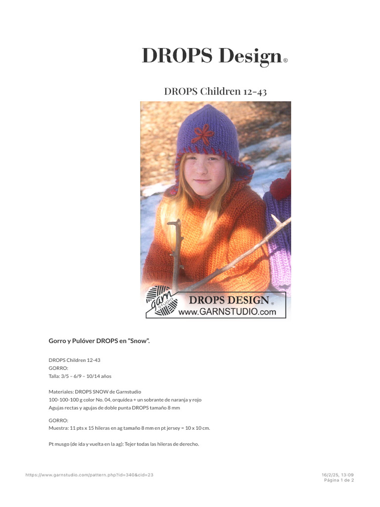 DROPS Children 12-43 | PDF