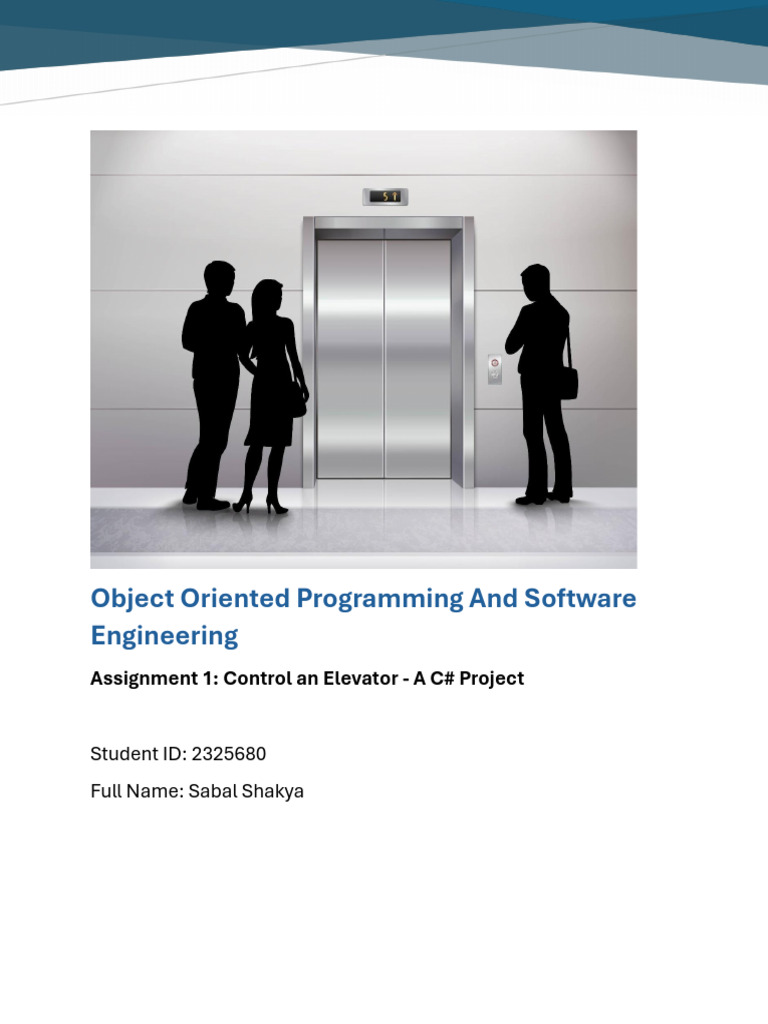 C# Elevator Simulation Project Overview | PDF | Databases | Elevator