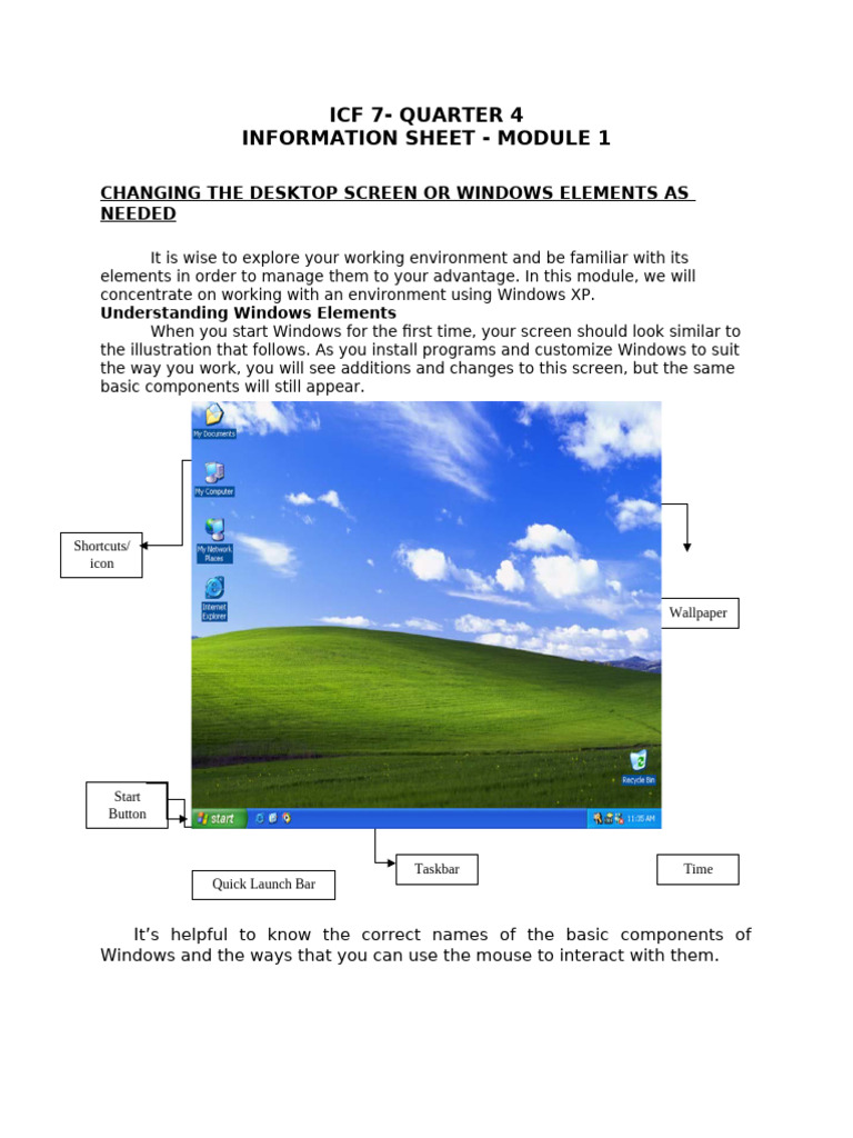 ICF-7-M2-Q4 | PDF | Window (Computing) | Operating System Families