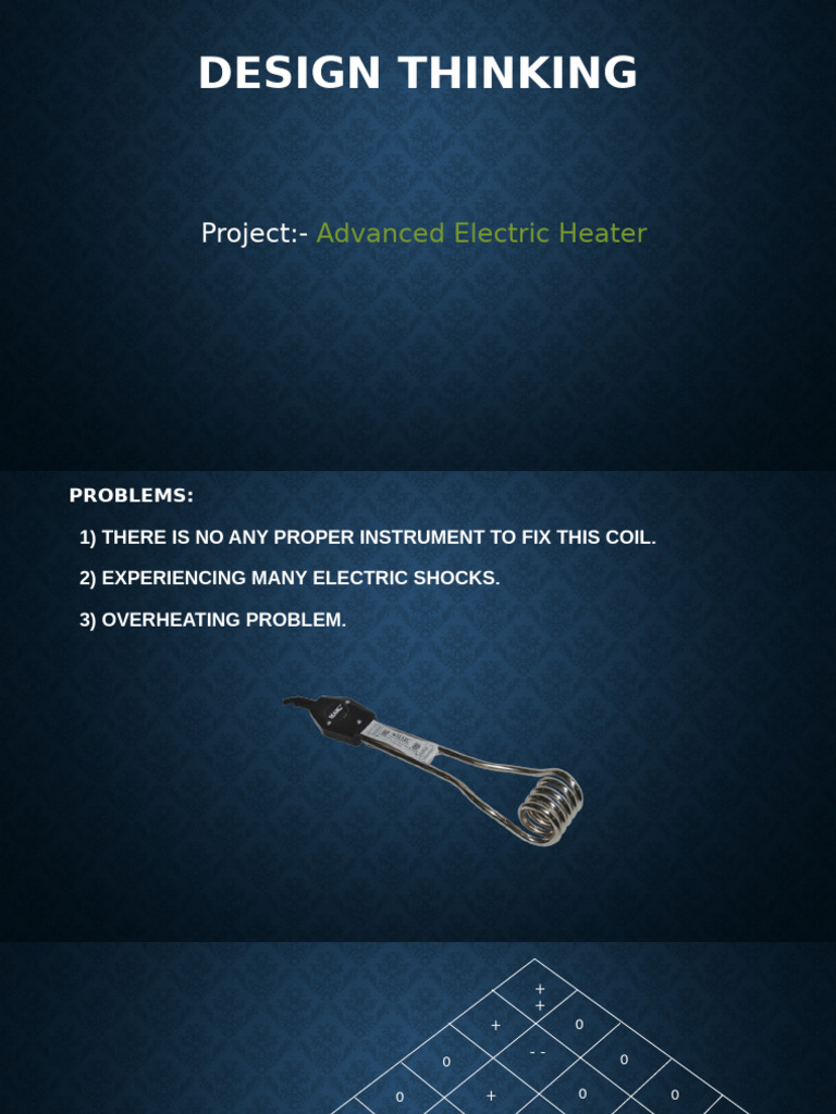 Design Thinking for Electric Heater Solutions | PDF