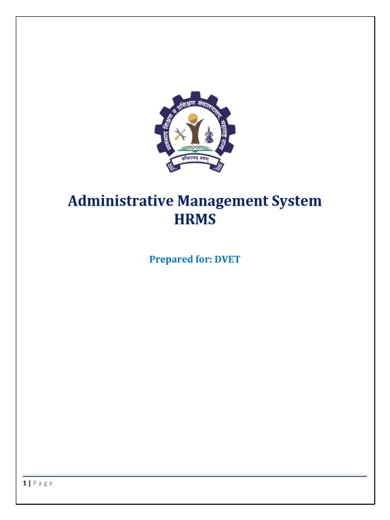 hrms_manual_26_07_2019 | PDF | Verification And Validation