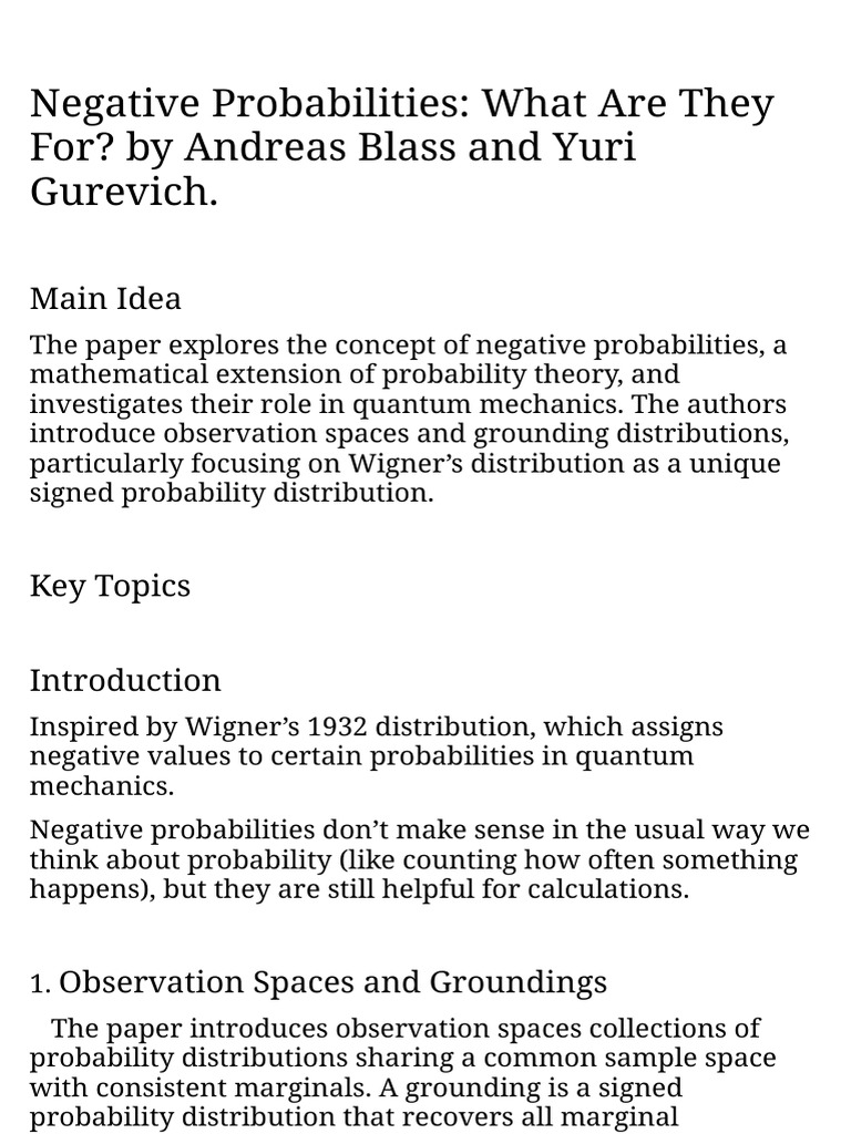 Second Reading Note | PDF | Quantum Mechanics | Probability