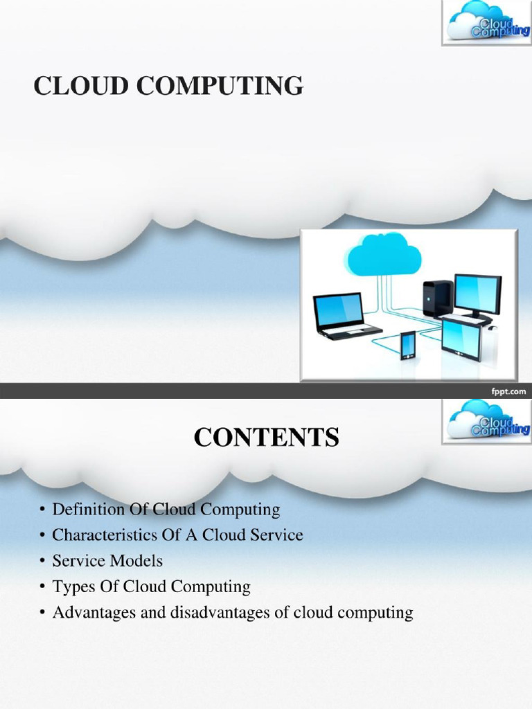 Cloud Computing Applications | PDF