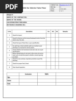 Railroad Safety Inspection Checklist | PDF | Rail Transport | Safety