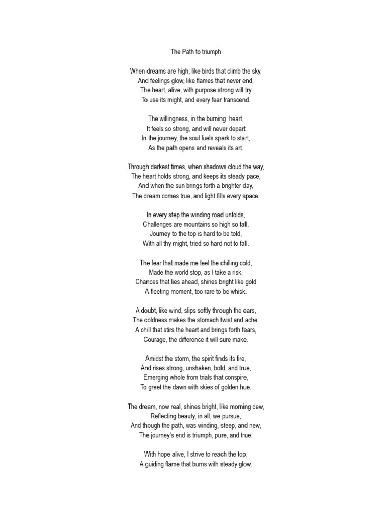 POEM | PDF