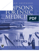 Simpson’s Forensic Medicine