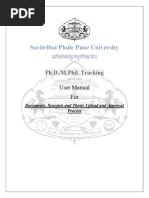 RGUHS Synopsis Review Application Guide | PDF
