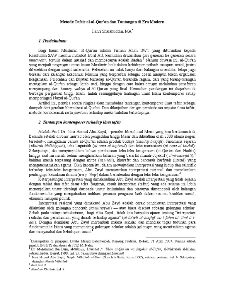 Download Buku Tafsir Quran Karya Ahmad Hatta