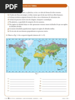 7ºano. FICHA 5- O RELEVO DA TERRA