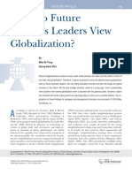 How Do Future Business Leaders View Globalization