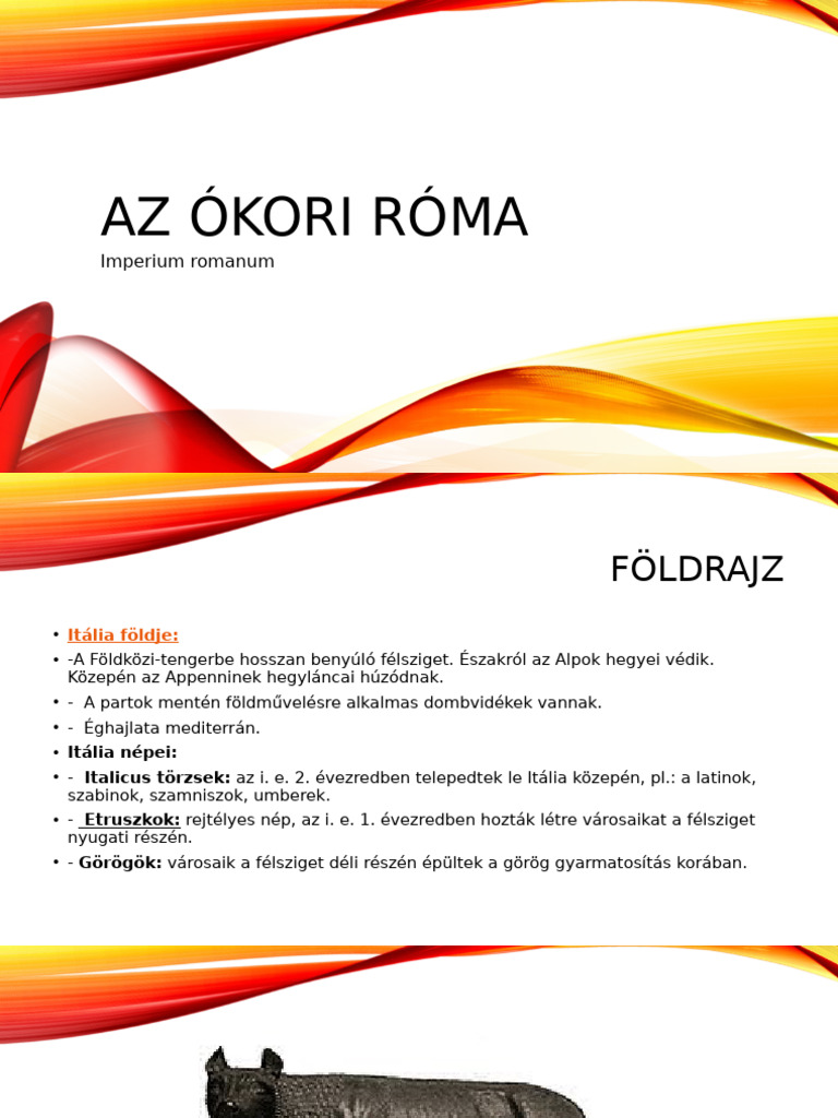 AZ Ókori Róma | PDF
