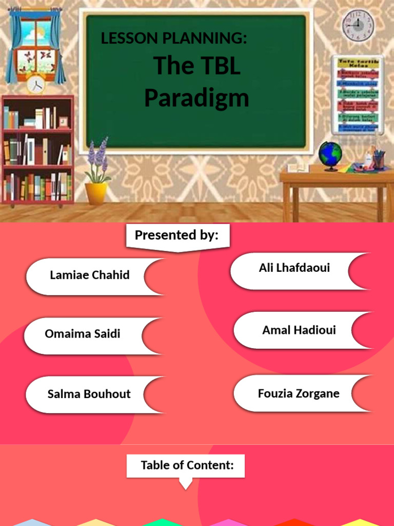 Task-Based Learning Lesson Planning Guide | PDF | Learning ...