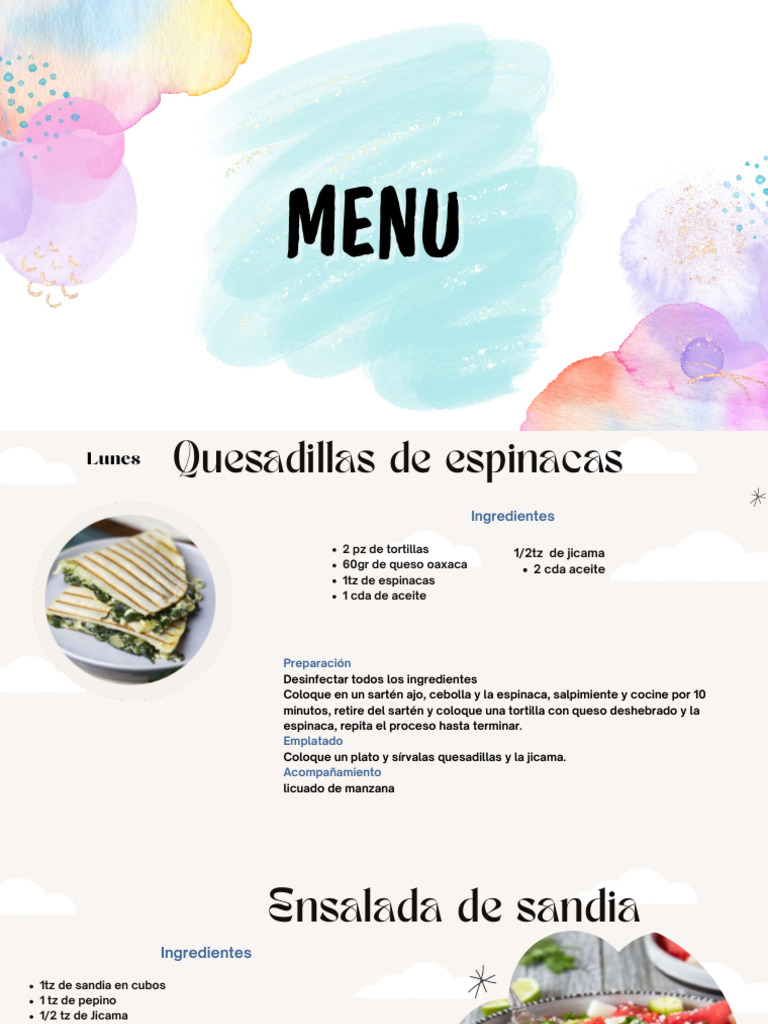 Recetas Saludables y Fáciles de Preparar | PDF | ensalada | Cilantro