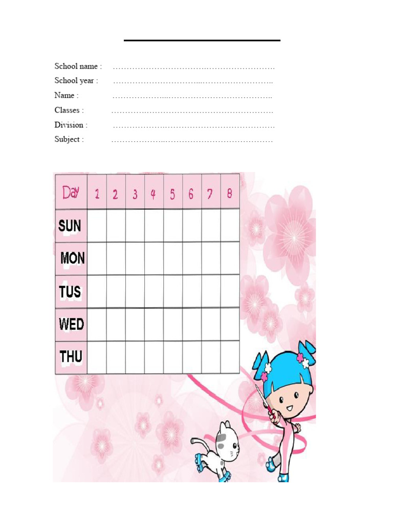 Lesson Preparation Form | PDF