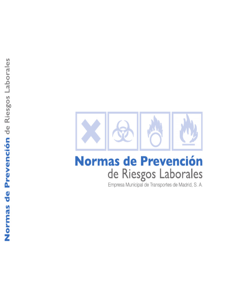 Normas de Prevención de Riesgos Laborales | PDF | Seguridad y salud ...