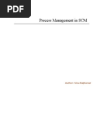 Process Management in SCM: Author: Nina Rajkumar