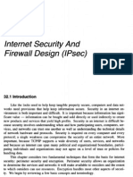 Internet Security And Firewall Design Using IPsec