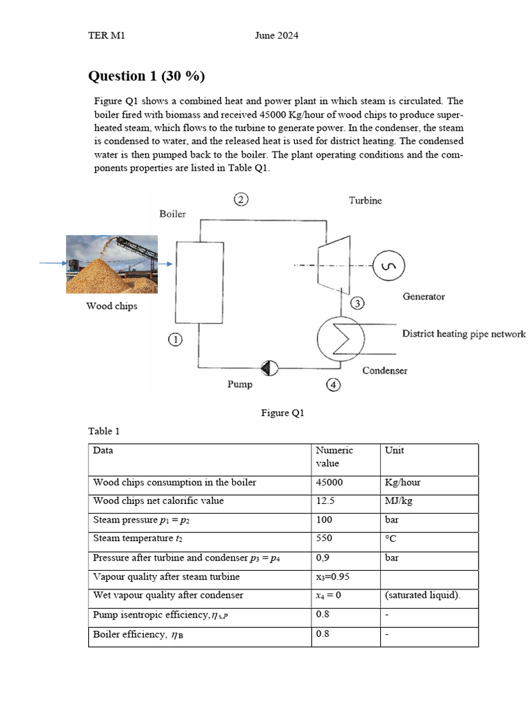 Ter1 S24 | PDF | Steam | Heat Transfer