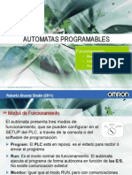 Autómatas Programables. Funcionamiento