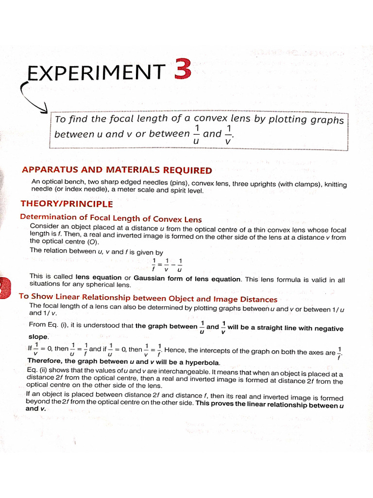 Experiment 3 | PDF