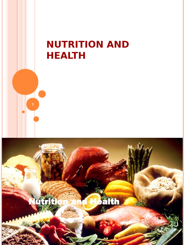 Nutrition and Health | PDF | Dietary Fiber | Diet & Nutrition