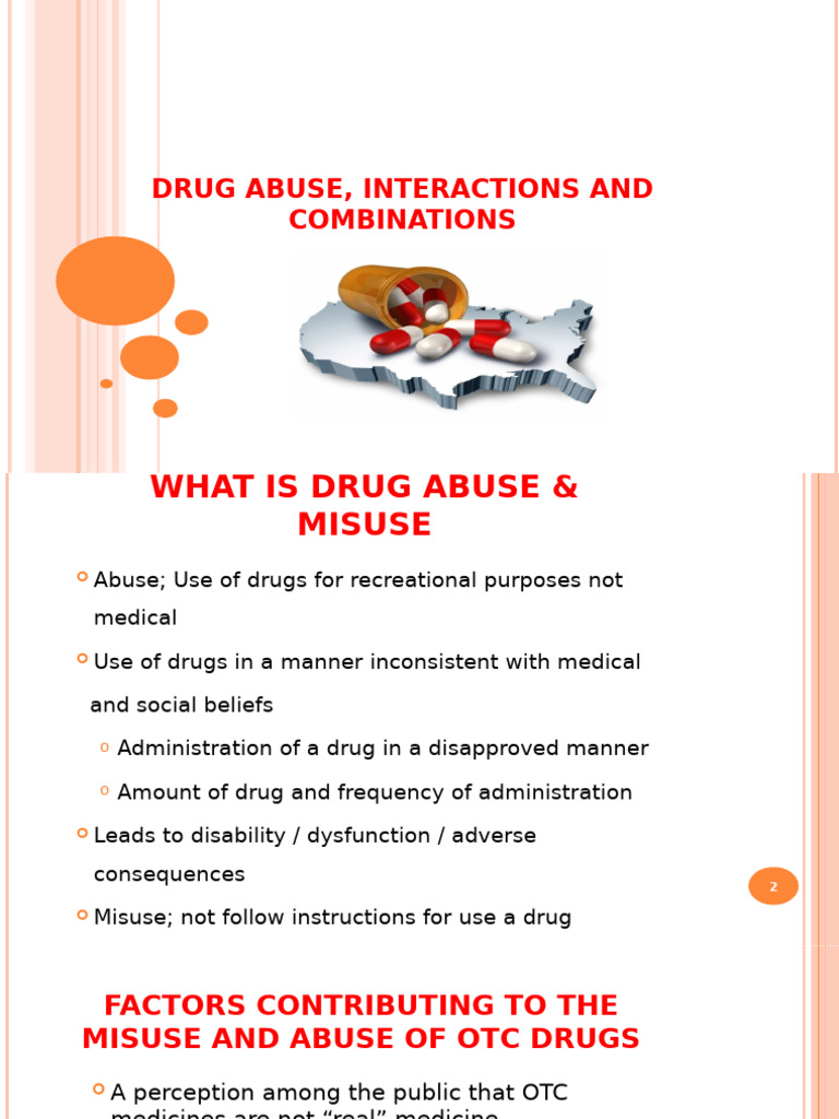 Understanding Drug Abuse and Interactions | PDF | Aspirin | Substance Abuse
