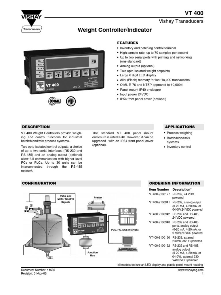 VT 400 | Download Free PDF | Electrical Engineering | Electronics