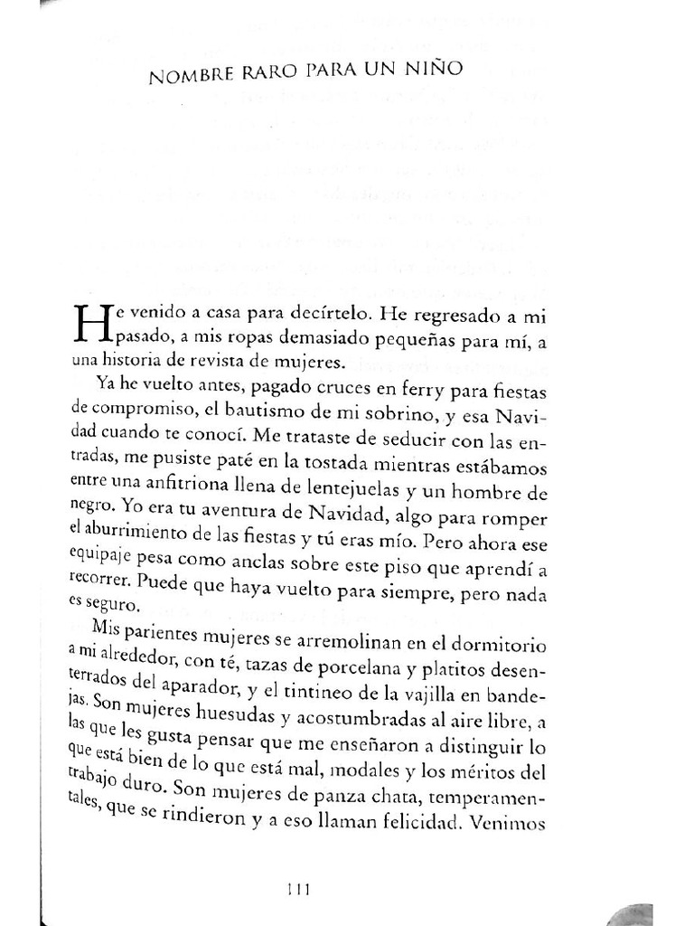 Claire Keegan Nombre Raro para Un Niño | PDF