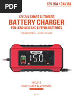 NEXPEAK NC201 Battery Charger Manual | PDF | Battery Charger | Electricity
