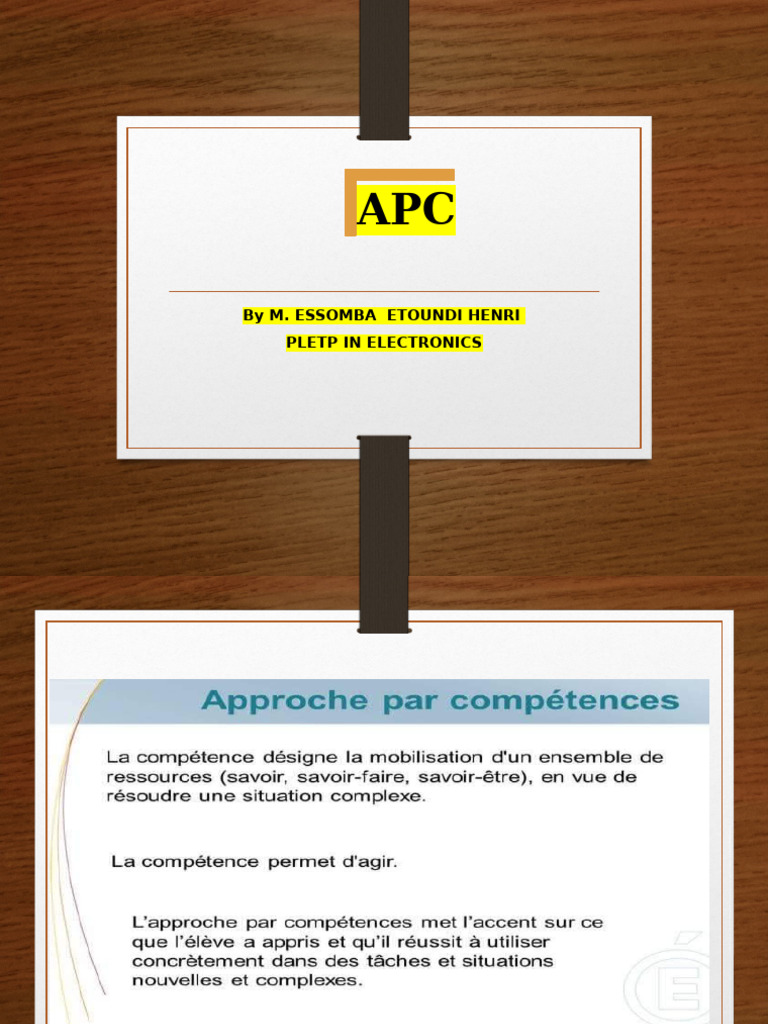 APC Presentation Overview | PDF