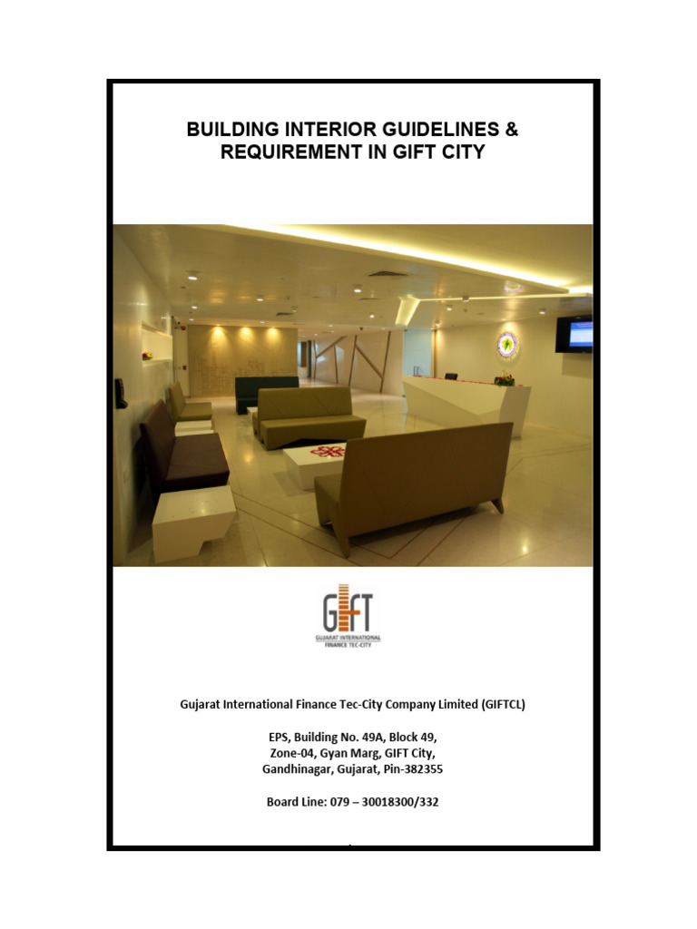 GIFT City Building Interior Guidelines | PDF | Waste | Personal ...