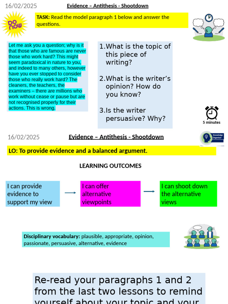 Better approach to AQA Gsce English language | PDF | Evidence | Human ...