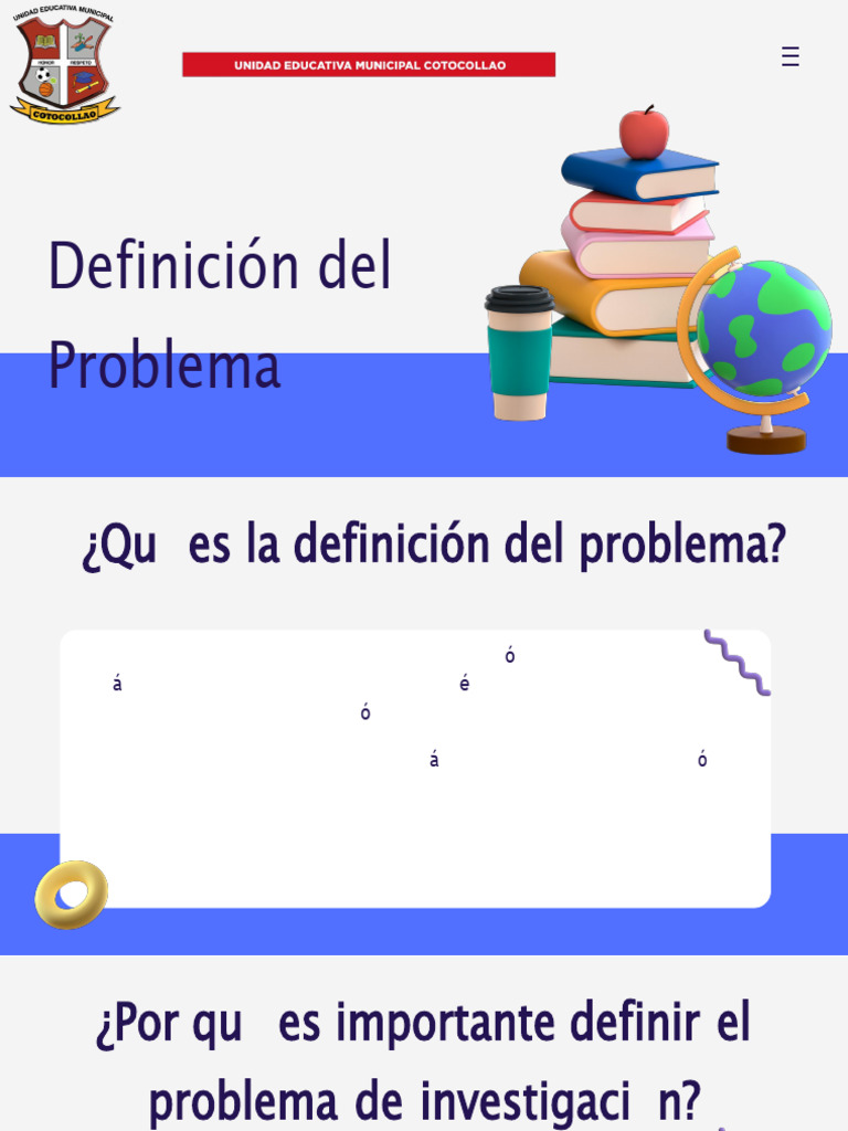 Definición y Pasos del Problema de Investigación | PDF