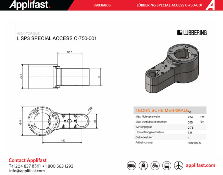 Applifast Lubbering 89836805 | PDF