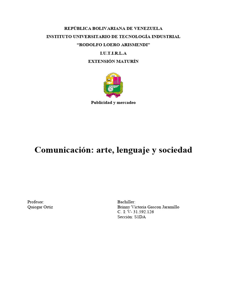 Signos y Funciones del Lenguaje en Arte | PDF | Medios de comunicación ...