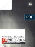 Memorator Pentru Calcule in Ind.alim.