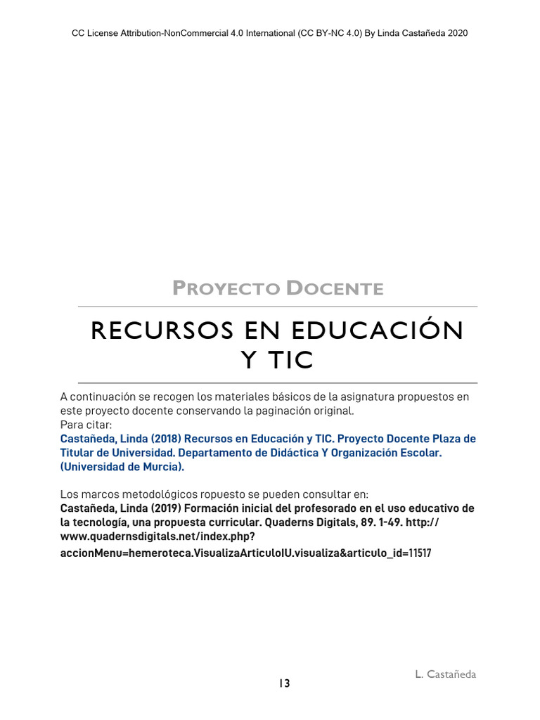 Recursos Didácticos en Educación y TIC | PDF | Maestros | Cómics