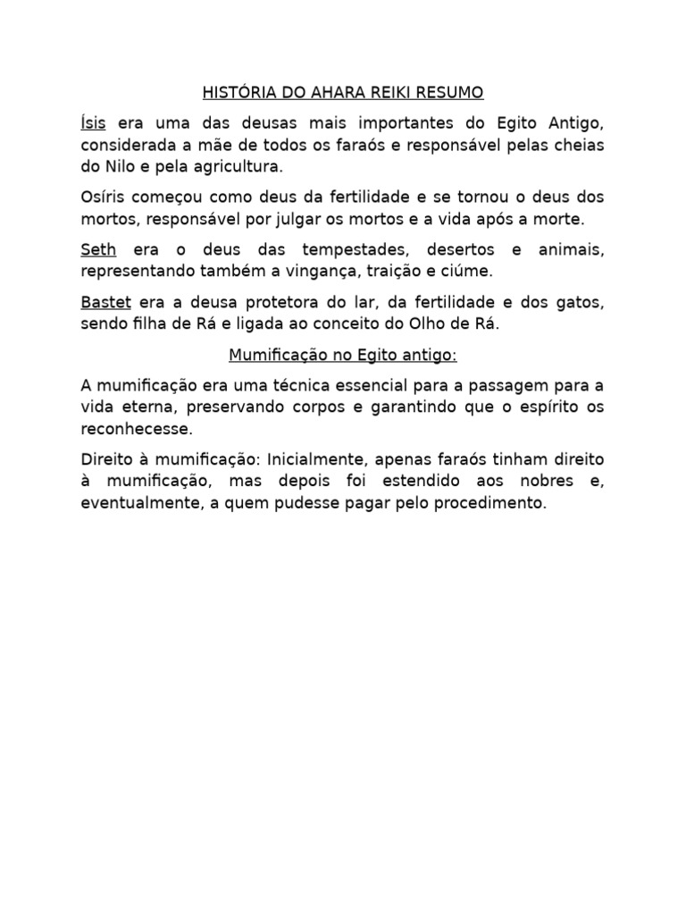Hist ria do ahara reiki resumo pdf