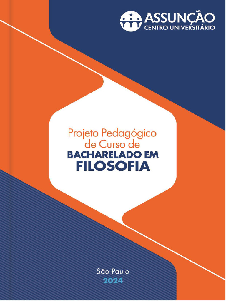 Curso de Bacharelado em Filosofia | PDF | Pedagogia | Educação à distância