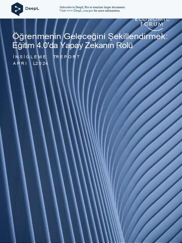 WEF - Shaping - The - Future - of - Learning - 2024 TR | PDF