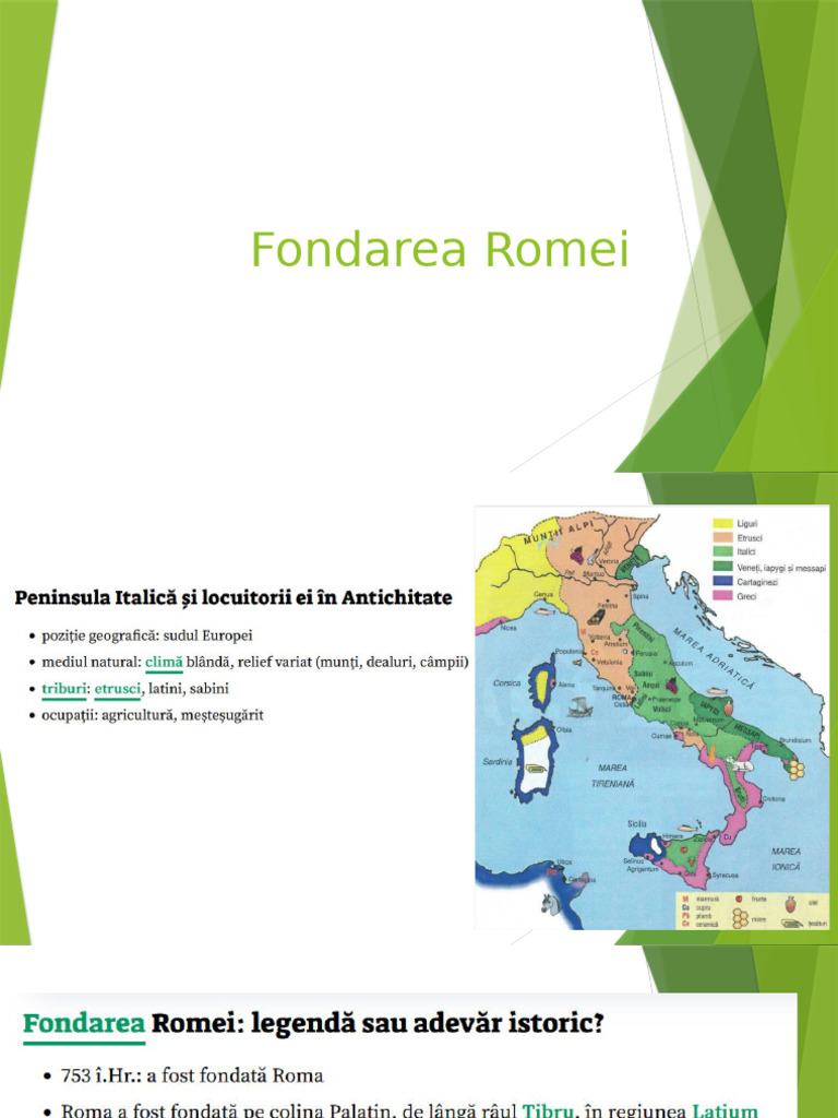 18 - Fondarea Romei | PDF
