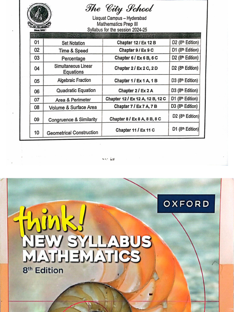 Class 8 D1 & D2 8th Ed | PDF