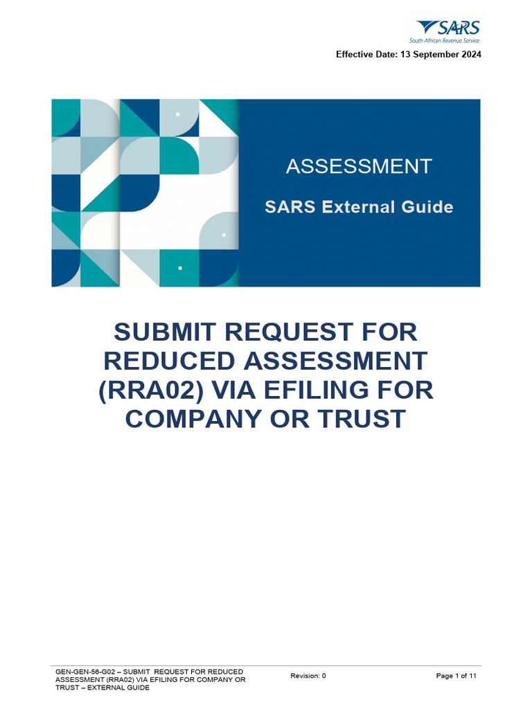 RRA02 Submission Guide for Companies/Trusts | PDF