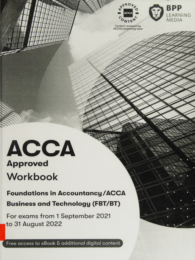 ACCA Business and Technology Workbook | PDF | International Financial ...