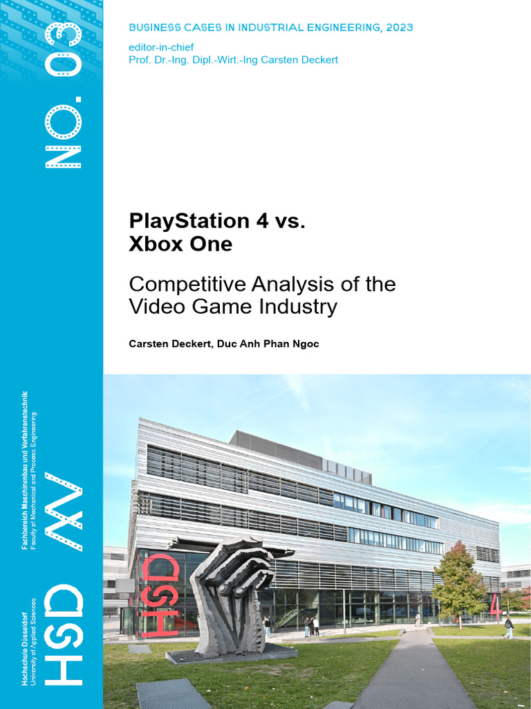 BusinessCasesIndustrialEngineering C3 | PDF | Xbox | Video Game Consoles