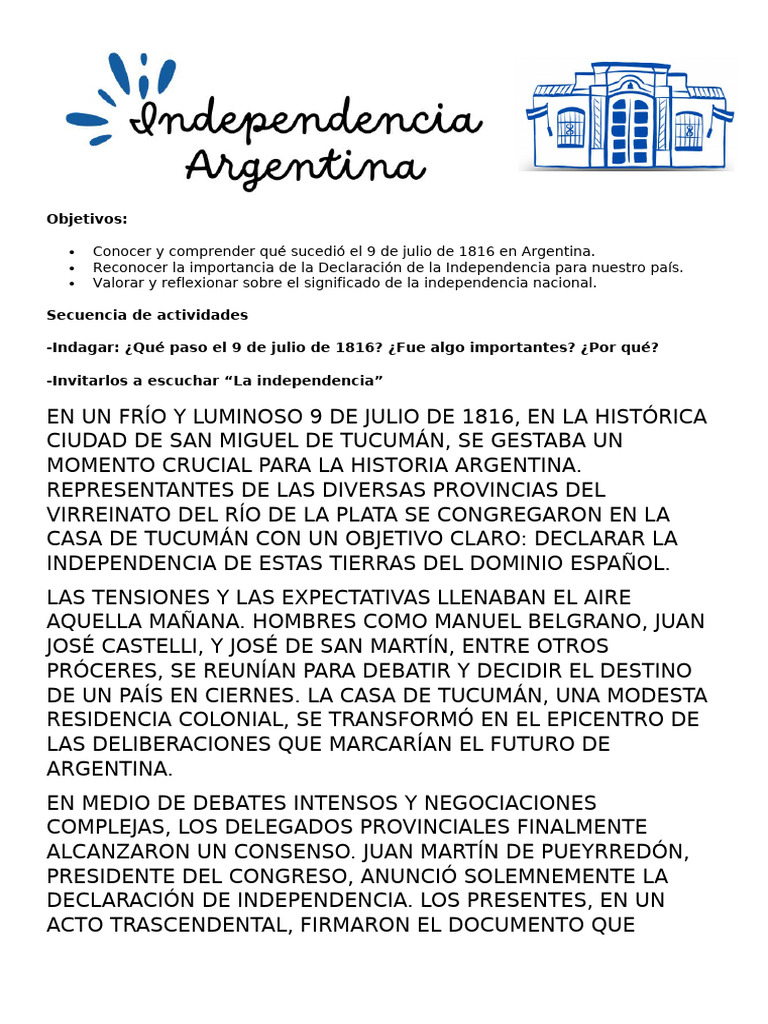 9 de JULIO | PDF | Argentina | América del Sur