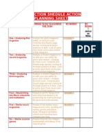 Action Planning Sheet